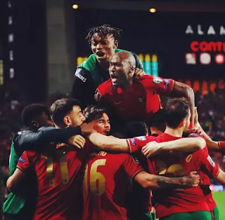 المنتخب البرتغالي يصعد إلى الدور النهائي للملحق الأوروبي بالتصفيات المؤهلة للمونديال بعد فوزه على تركيا بثلاثية
