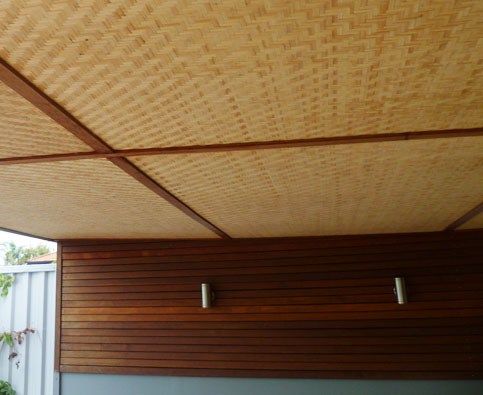 60 Desain Plafon Bambu  Sederhana Rasa Modern Rumahku Unik
