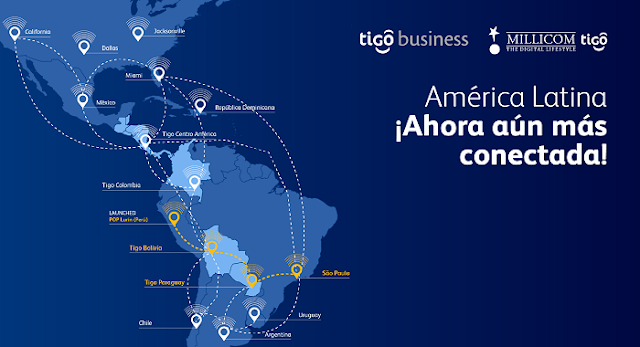 Millicom (Tigo) anuncia nueva red de fibra en el Corredor Bioceánico que conecta el Océano Pacífico con el Atlántico