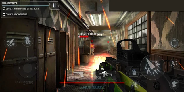 لعبة BattleOps Offline Game | لعبة قتال المهمات والفرق المتناحرة ألعاب تصويب