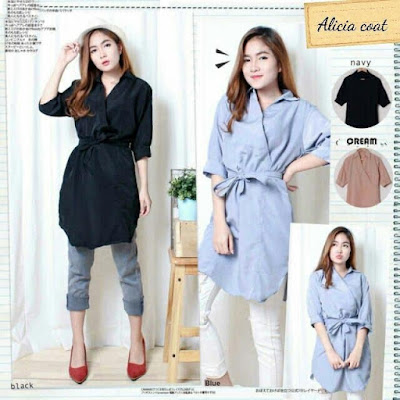 Jual Atasan Alicia Coat - 12437