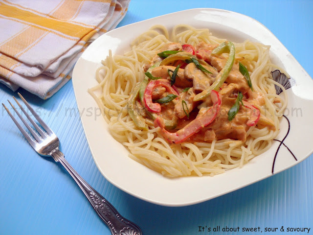 Cajun chicken pasta