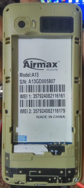 Airmax A13 Flash File Spd6531 CM2 Read Firmware