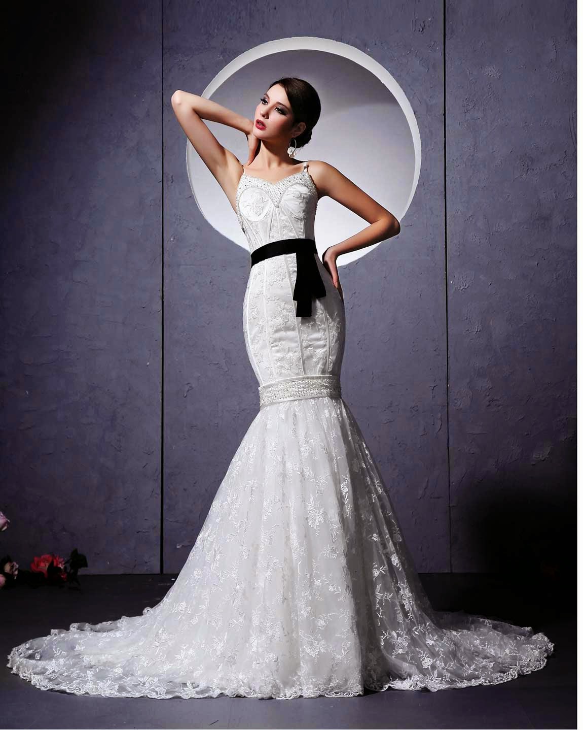Bling Mermaid Wedding Dresses Photos Concepts Ideas