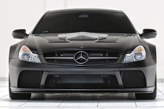 mercedes brabus sl65 black series