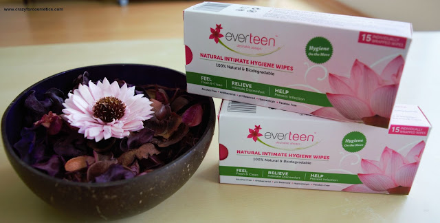 Everteen Natural Intimate Hygiene Wipes 