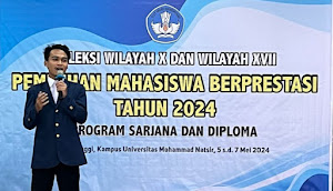 Mahasiswa Politeknik Pertanian Negeri Payakumbuh dinobatkan sebagai (pilmapres) peringkat pertama, pada 5-7 Mei 2024 di laksanakan di Universitas Muhammad Natsir Bukittinggi.