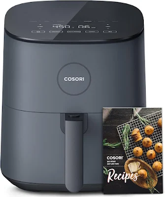 COSORI Air Fryer Pro LE 5-Qt Airfryer, Quick and Easy Meals, UP to 450℉, Quiet, 85% Oil less