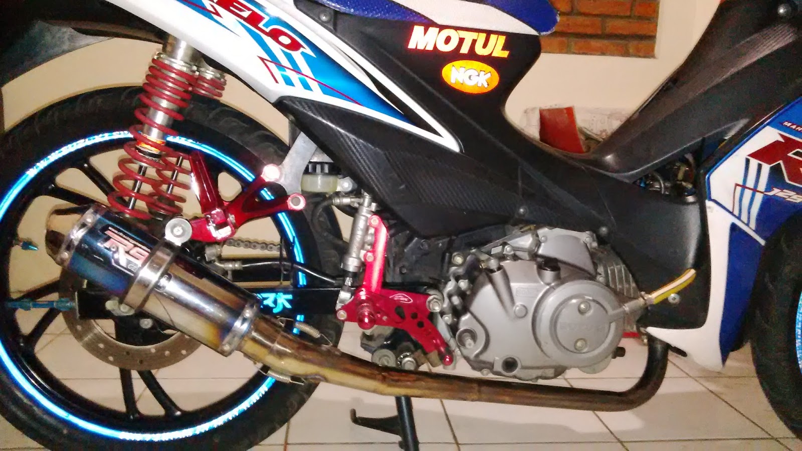 Modifikasi Motor Suzuki Axelo Paling Baru Wacana Modif Motor