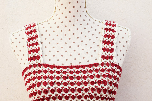 1 Crochet Blusa de tirantes de verano a crochet y ganchillo por Majovel Crochet facil sencillo bareta paso a paso DIY