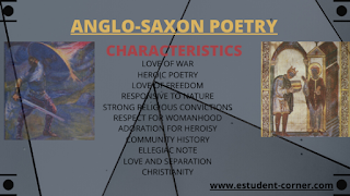 Anglo-saxon Poetry characteristics , features , notes 