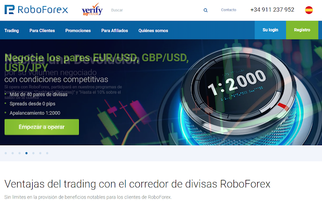 RoboForex: Para Una Experiencia Comercial Superior