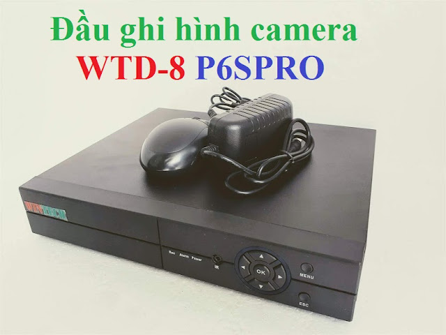 Đầu ghi hình camera WTD-8 P6SPRO