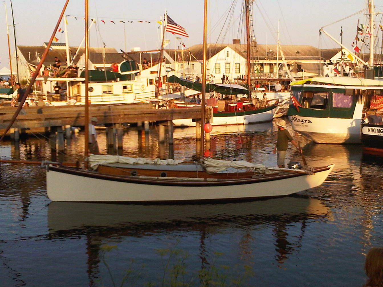 2012's wooden boat show calendar sailor's whipping