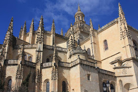Gothic cathedral of Segovia
