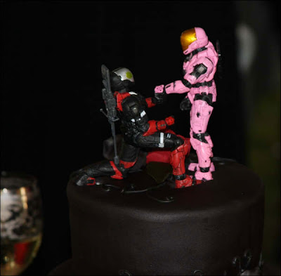  by McFarlane Halothemed wedding cake toppers by Jim Cunningham