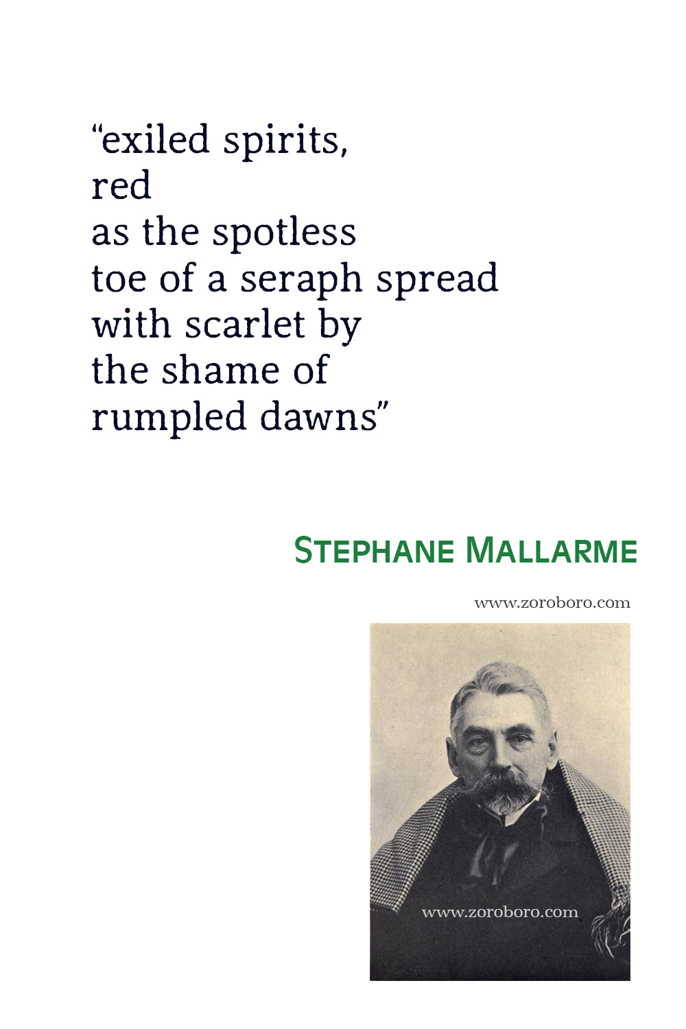 Stephane Mallarme Quotes, Poet, Stephane Mallarme Poetry, Stephane Mallarme Poems, Stéphane Mallarmé Books Quotes, Stéphane Mallarmé : Selected Poems.