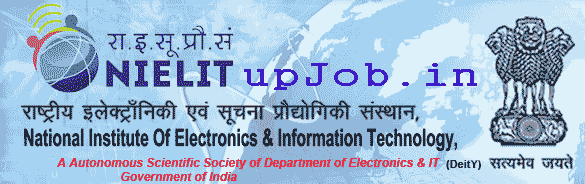 340 NIELIT Scientist Technical Assistant Job notification 2017