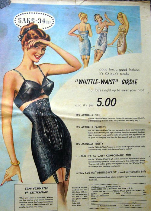 Fashionable Forties: Girdles and corsets and the right shape, oh my