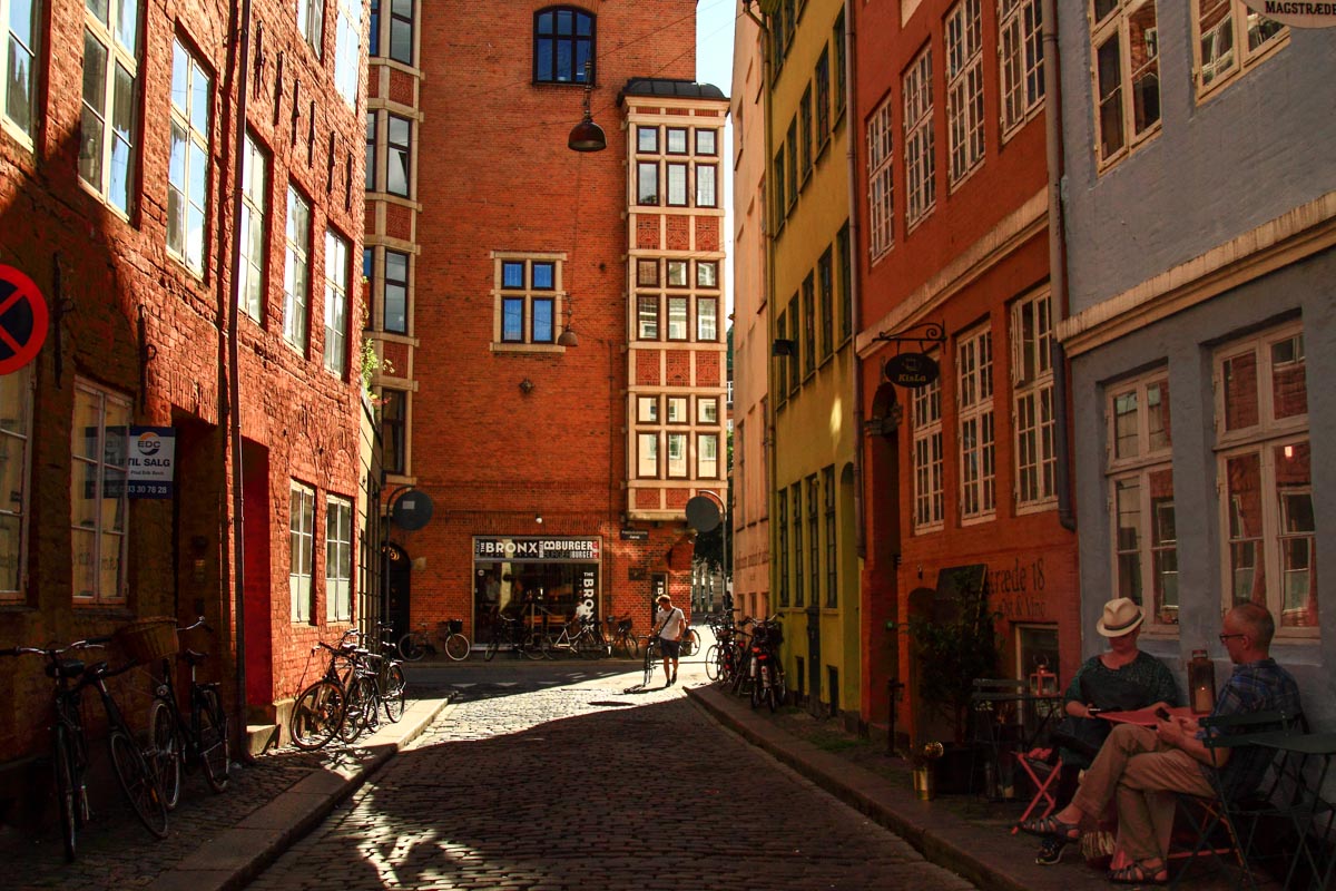Magaestrade, one of the oldest streets of Copenhagen