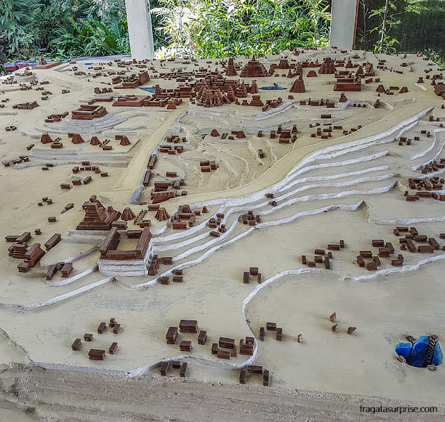 Maquete de Tikal, Guatemala