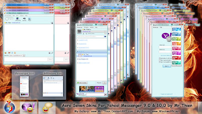 Skins  Free on Theme Styles  Free Windows 7 Skins For Yahoo Messenger