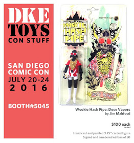 San Diego Comic-Con 2016 Exclusive Wookie Hash Pipe Dose Vapors Resin Figure by Jim Mahfood x DKE Toys