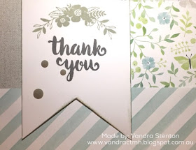 #CTMHChelseaGardens, Chelsea Gardens, #CTMHBasicFundamentals, Enchantment Fundamentals, #CTMHEnchantmentFundamentals, Thankful, thank you, pocket cards, pocket, denim, stripes, Stamp of the Month, February, 3D Foam, S1802, Vandra, flowers, Birthday, Sunshine