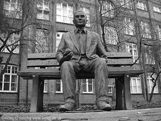 Statue d'Alan Turing à Manchester