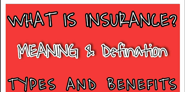 What is Insurance ? Meaning Types & Benefits by The Treasure Notes