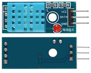 Arduino Uno Temperature and Humidity Reading with DHT-11 Sensor