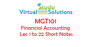 MGT101 Short Notes for Mid term from Lec 1 to 22 