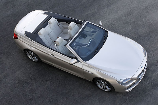 2012 bmw 6 series convertible top view 2012 BMW 6 Series Convertible