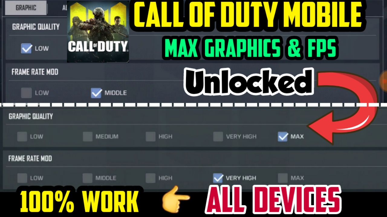 100% work) How to Unlock Max Graphics & FPS | GFX Tool ... - 