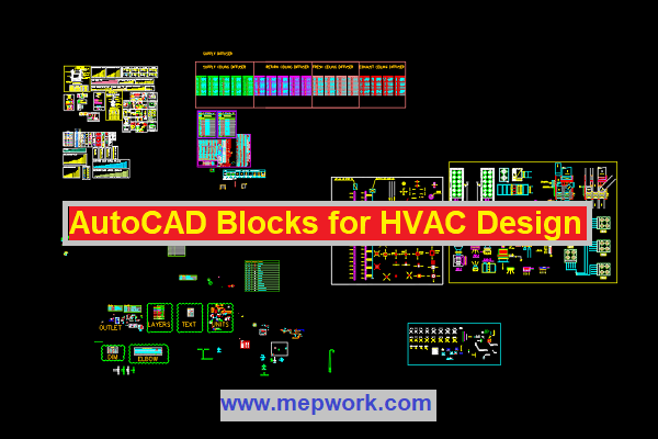Free AutoCAD Blocks for HVAC Design  dwg