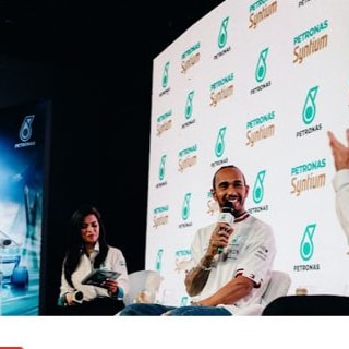 Petronas promove evento em São Paulo, com Lewis Hamilton sobre o GP de F1 no Brasil