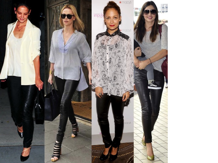 Trend Alert: Leather Leggings