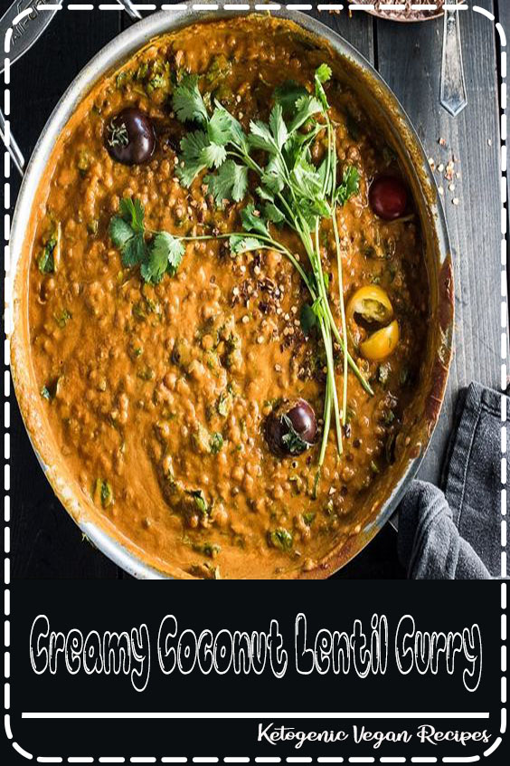 This easy to make Creamy Coconut Lentil Curry is a healthy vegan recipe that makes a perfect Meatless Monday dinner recipe. It takes less than an hour (mostly hands-off time) to make and is packed full of delicious Indian flavors. Make extras and you'll have a giant smile on your face at lunch the next day. | vegan + gluten-free | ✨ If you love this Creamy Coconut Lentil Curry as much as I do, make sure to give it a 5-star review in the comments below