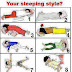 Sleeping styles