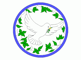 Holy spirit dove flying in sky coloring page download free Christian desktop wallpapers and bible pictures of God and savior