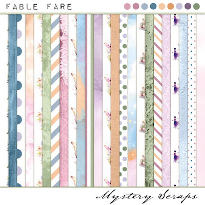 Digital Scrapbooking Kit Fable Fare by Mystery Scraps