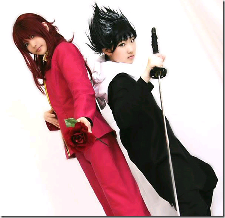 yu yu hakusho cosplay - kurama and hiei 03