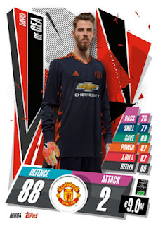 Topps Match Attax 2020-2021 Manchester United FC Set