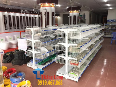 Lắp đặt và hoàn thiện kệ siêu thị tại Xã Kỳ Anh - Hà Tĩnh