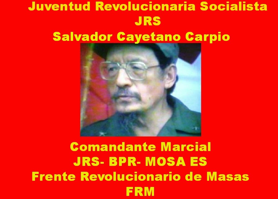 MOVIMIENTO ESTUDIANTIL REVOLUCIONARIO MERS BPR - MOSAES