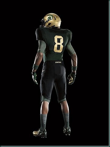 Michigan State football's new Nike Pro Combat uniforms