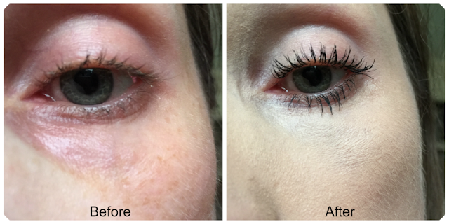 before and after essence i love extreme crazy volume mascara