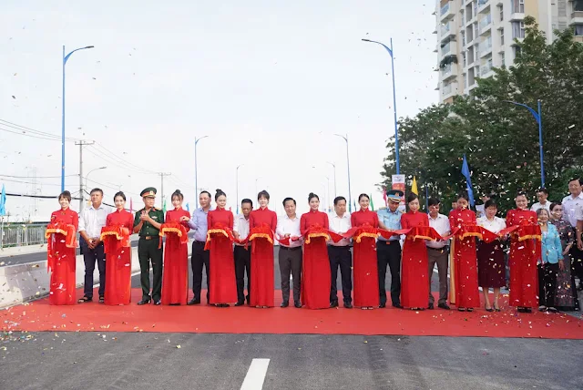 chính thức thông xe cầu nam lý tp thủ đức
