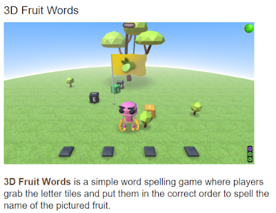 game Fruit Words