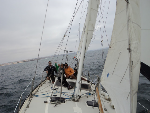 Upwind sailing